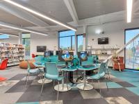 Rodolfo "Corky" Gonzales Branch Library interior