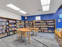 الجزء الداخلي لمكتبة فرع ويستوود