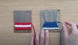 weaving comparison from how to video