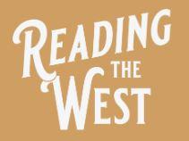 logo reading the west