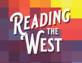reading the west logo on bright background
