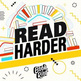 Logo for Book Riot's Read Harder Challenge