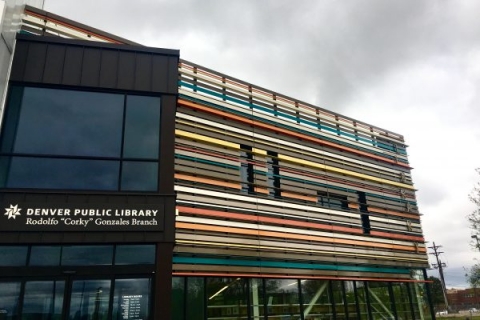 Denver Public Library - Rololfo "Corky" Gonzales branch exterior