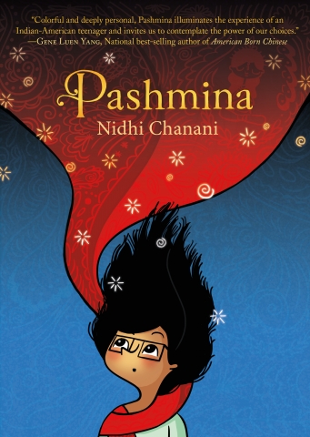 Pashmina book cover