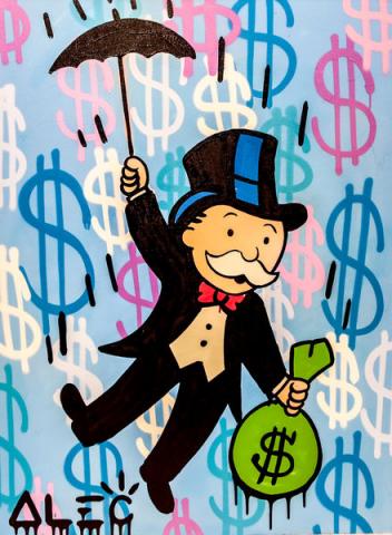 painting by Alec Monopoly