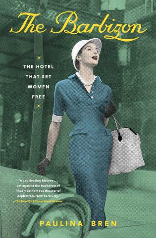 green book cover with woman in dark blue dress and white hat