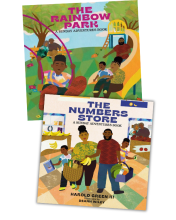 The Rainbow Park and The Numbers Store Book Cover