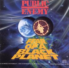 Cover of Public Enemy's album Fear of a black planet