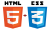 HTML and CSS logo